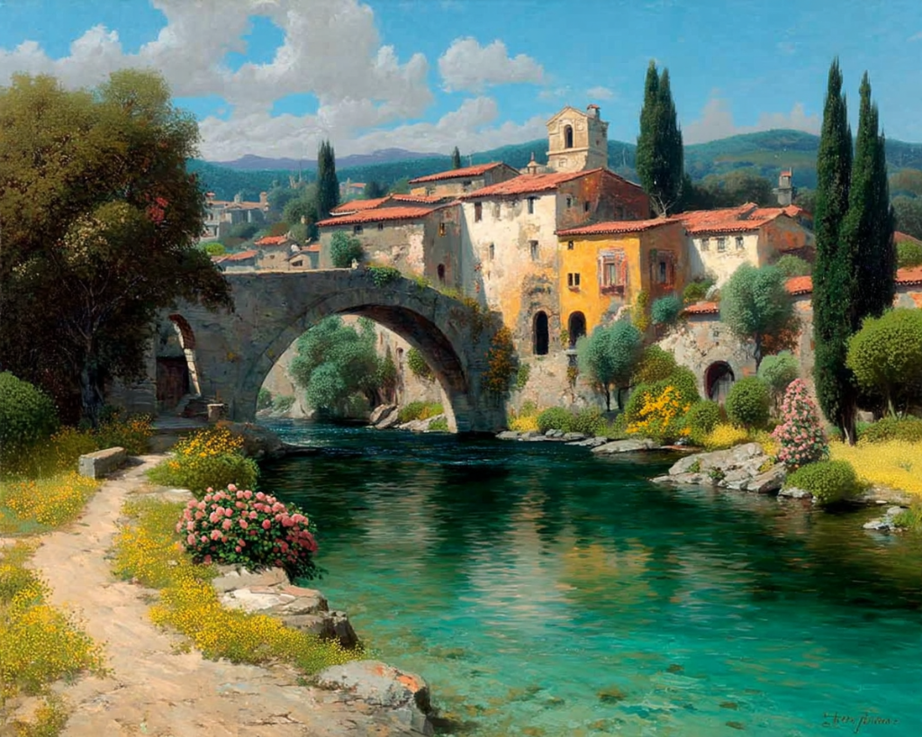 ПЕЙЗАЖ. Художник Дмитрий Рыжиков