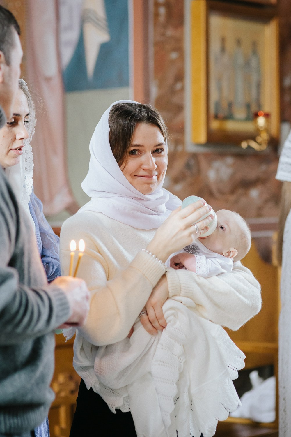 Крещение близняшек. Фотограф на венчание, крещение