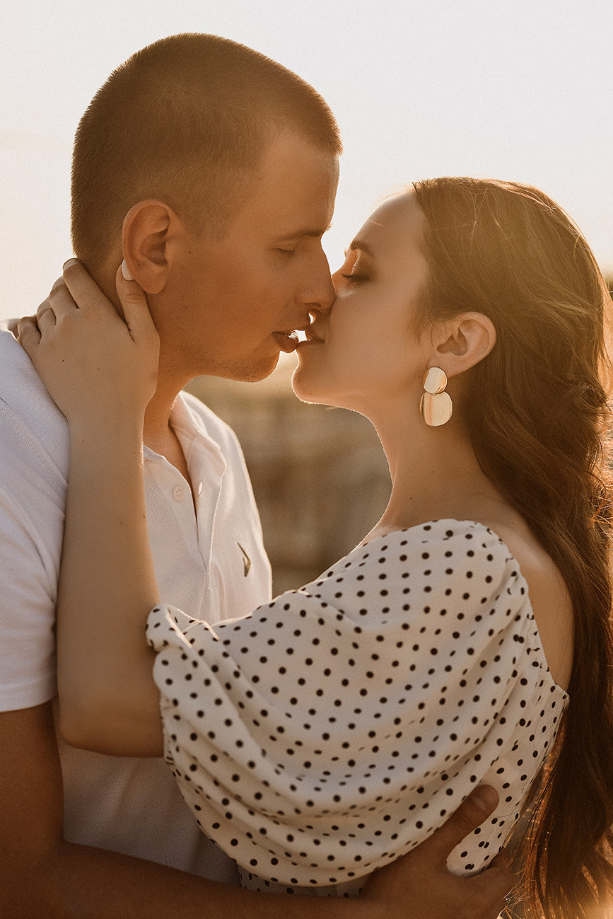 История любви на крыше. Свадебный и семейный фотограф в Ростове-на-Дону Елена Сторожок