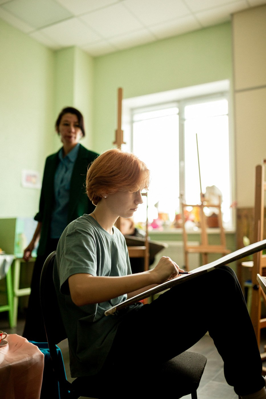 Уроки в Школе искусств. Андрей Кровлин — фотограф в Славянке