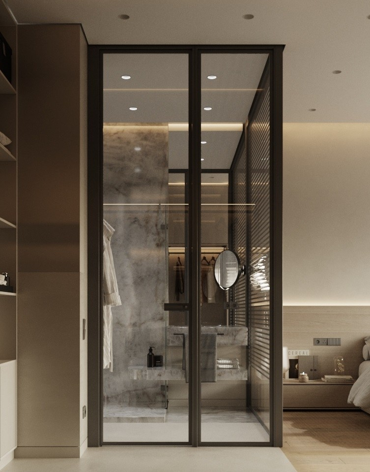 Приватная зона Клубный дом «West Garden». Интерьеры и архитекура