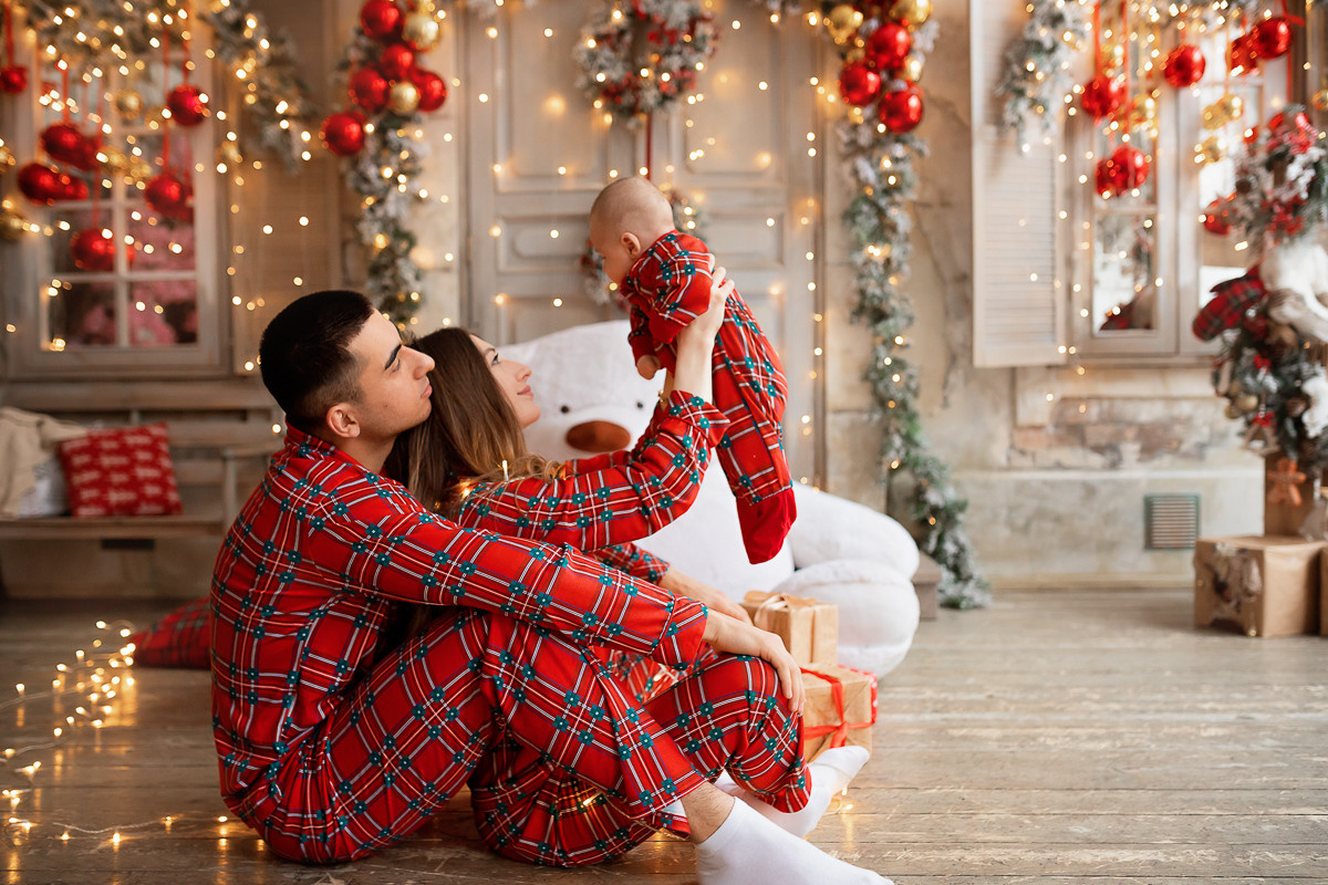 НОВЫЙ ГОД. Семейный фотограф в Москве выпускные альбомы Клюковская Надежда