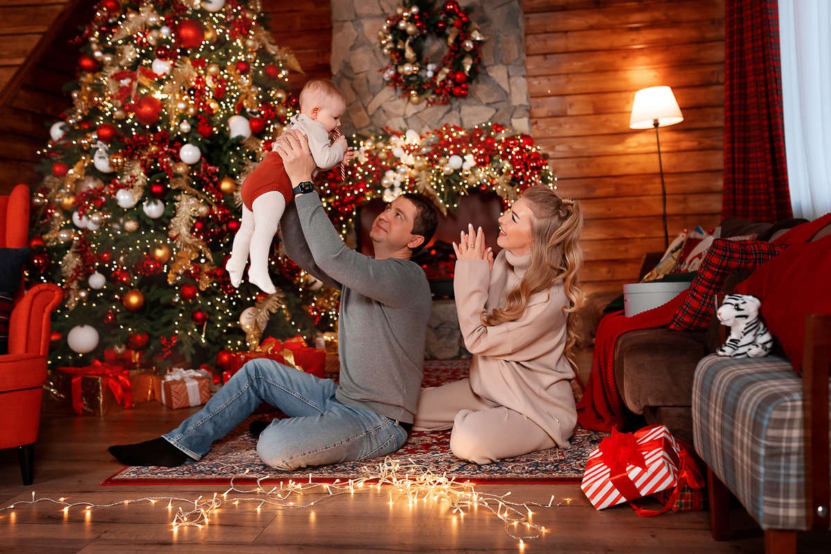 НОВЫЙ ГОД. Семейный фотограф в Москве выпускные альбомы Клюковская Надежда