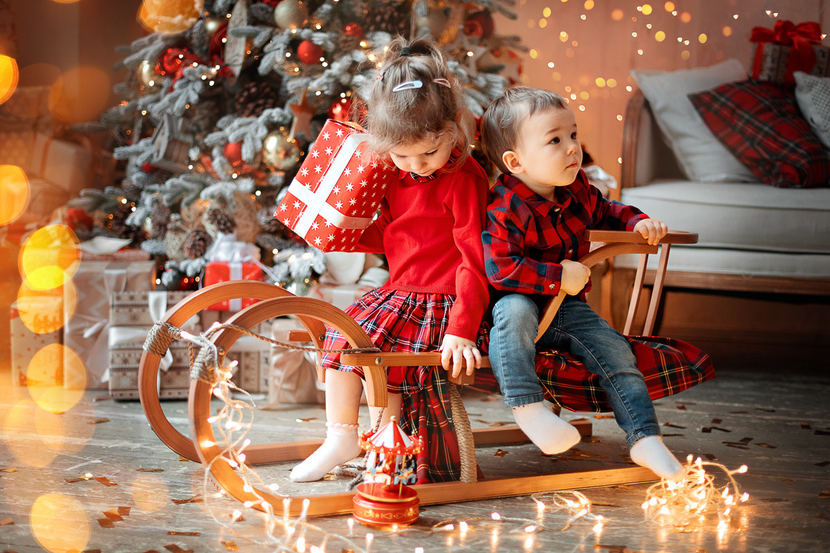 НОВЫЙ ГОД. Семейный фотограф в Москве выпускные альбомы Клюковская Надежда
