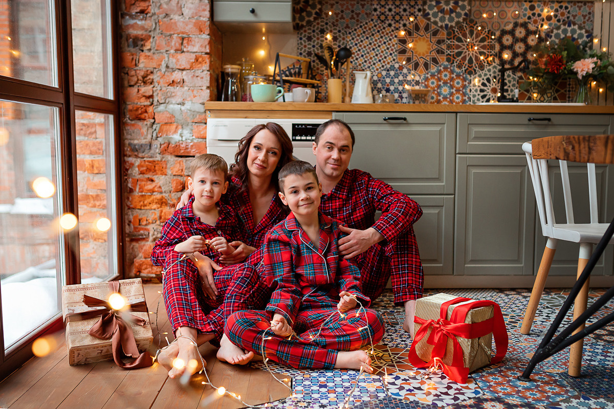 НОВЫЙ ГОД. Семейный фотограф в Москве выпускные альбомы Клюковская Надежда