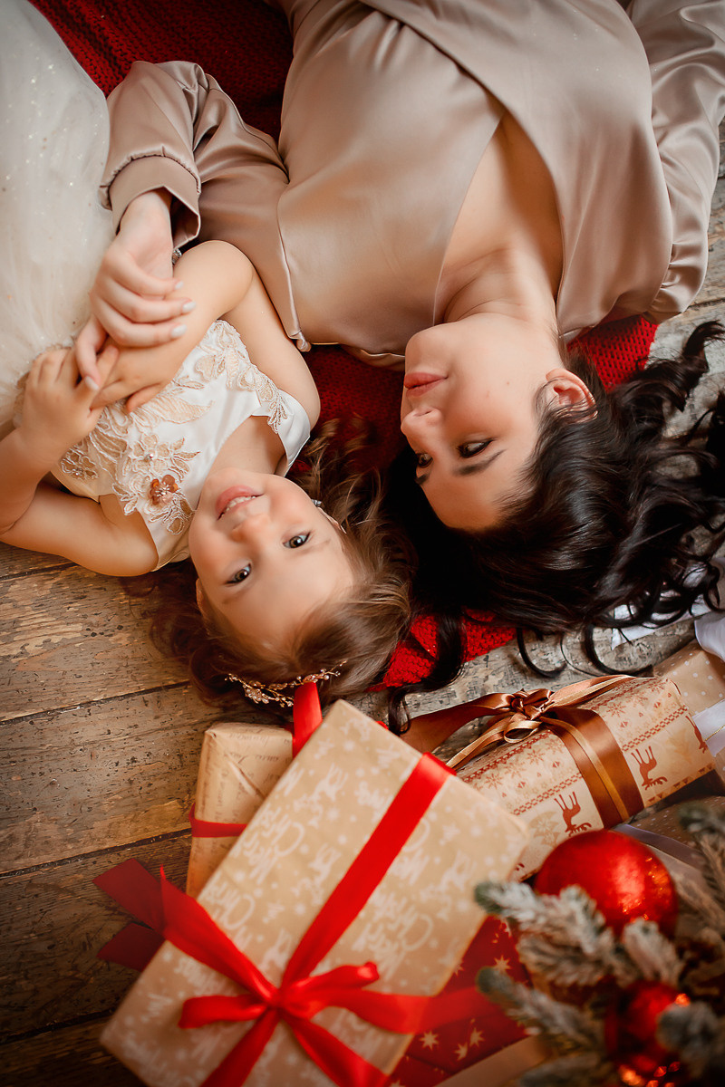НОВЫЙ ГОД. Семейный фотограф в Москве выпускные альбомы Клюковская Надежда