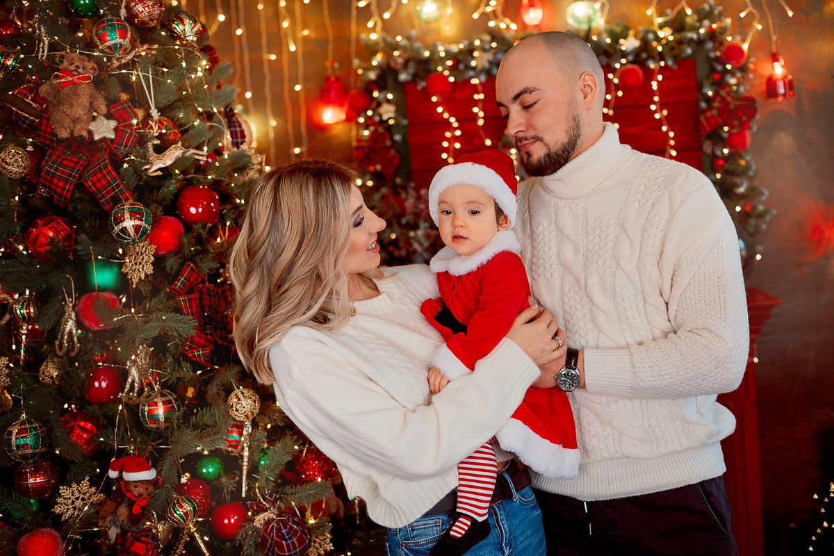 НОВЫЙ ГОД. Семейный фотограф в Москве выпускные альбомы Клюковская Надежда