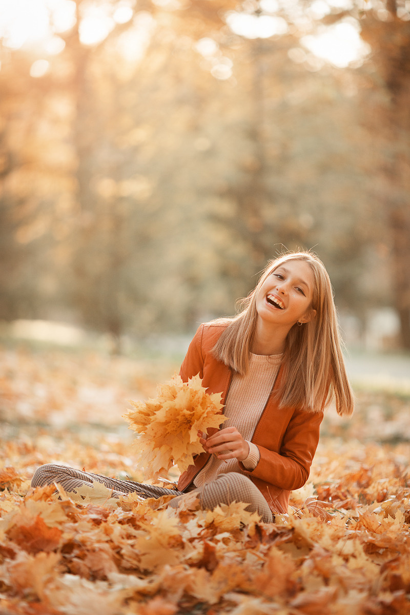 ТЕПЛАЯ ОСЕНЬ. Семейный фотограф в Москве выпускные альбомы Клюковская Надежда