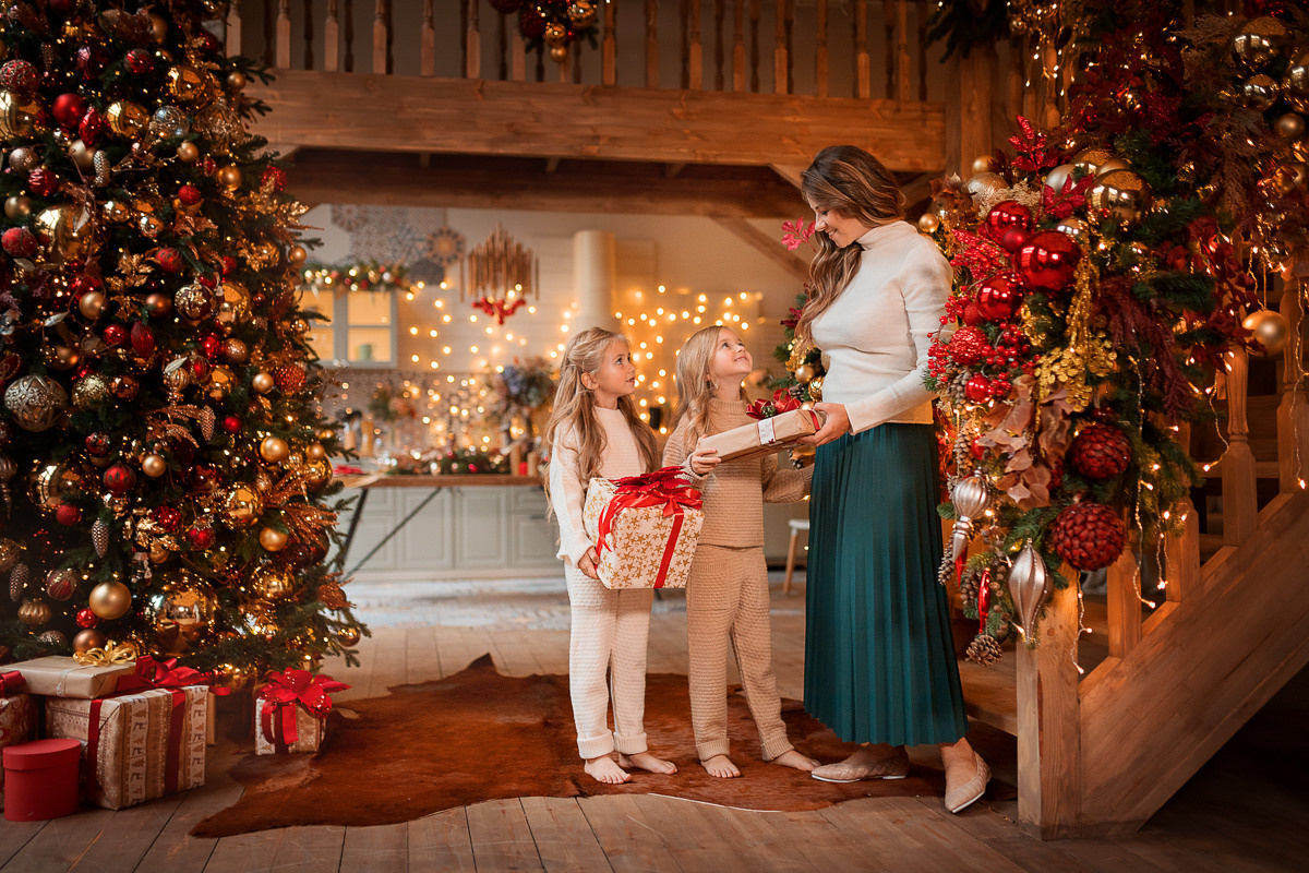 НОВЫЙ ГОД. Семейный фотограф в Москве выпускные альбомы Клюковская Надежда
