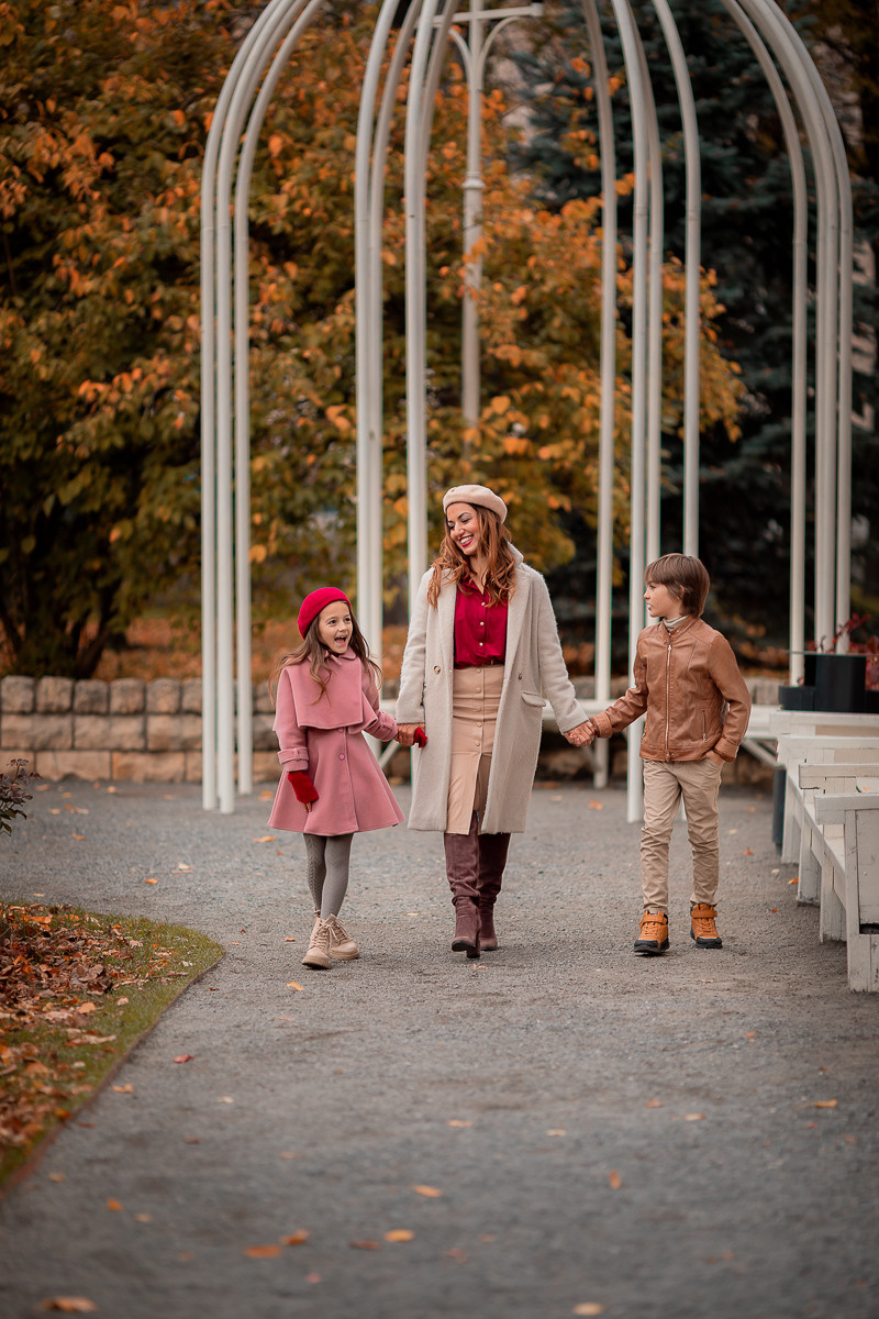 ТЕПЛАЯ ОСЕНЬ. Семейный фотограф в Москве выпускные альбомы Клюковская Надежда