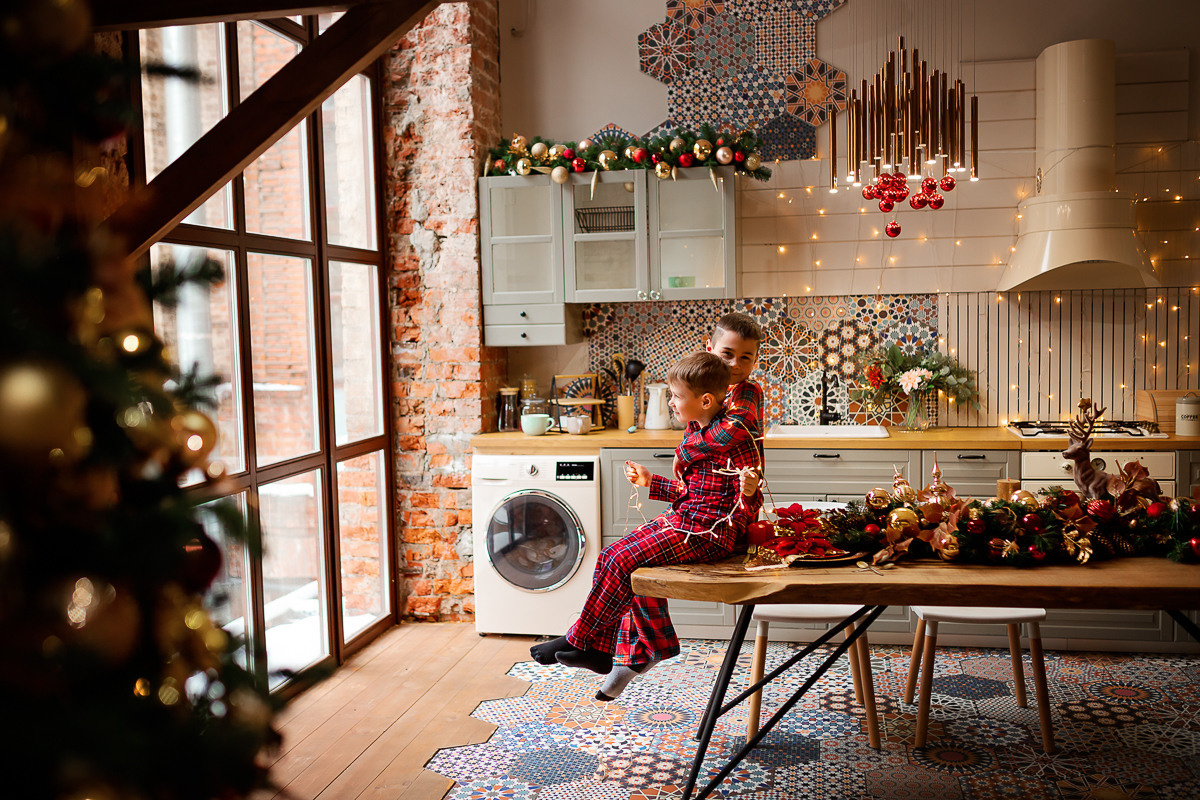 НОВЫЙ ГОД. Семейный фотограф в Москве выпускные альбомы Клюковская Надежда