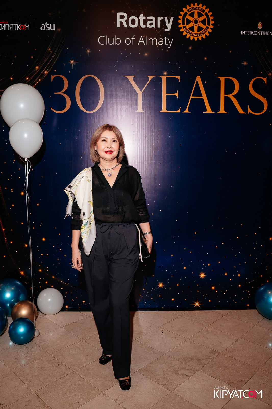 БЛАГОТВОРИТЕЛЬНЫЙ УЖИН В ЧЕСТЬ 30-ЛЕТИЯ ROTARY CLUB OF ALMATY. КИПЯТКОМ АЛМАТЫ!