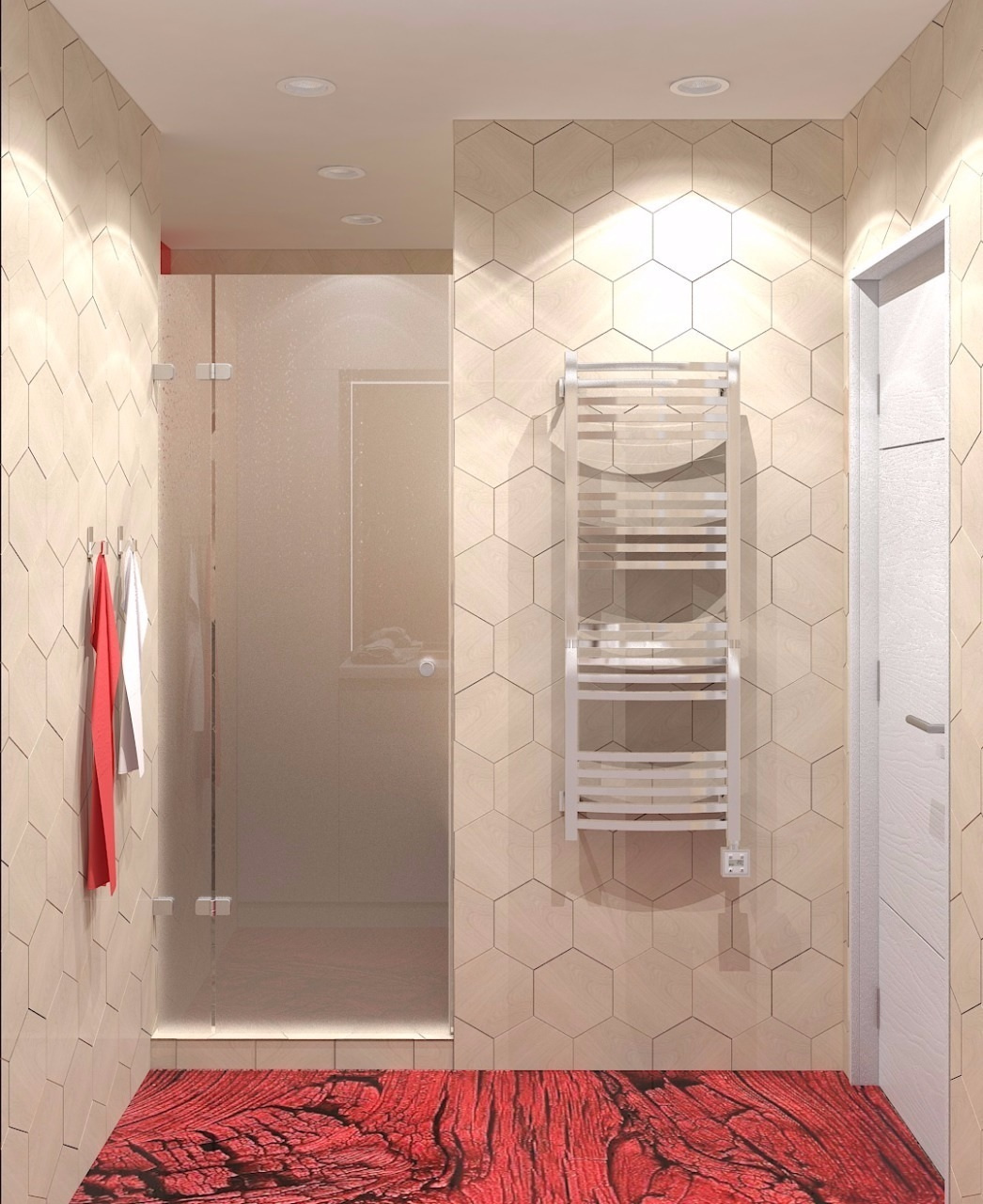 3х комнатная квартира для двух человек. Скандинавский стиль. Студия Дизайна интерьера Tsvetdesign. Дизайнер в Санкт-Петербурге