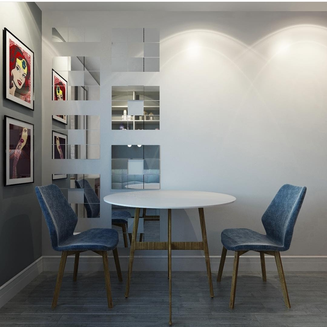 Однокомнатная квартира для студентки. Скандинавский стиль. Студия Дизайна интерьера Tsvetdesign. Дизайнер в Санкт-Петербурге