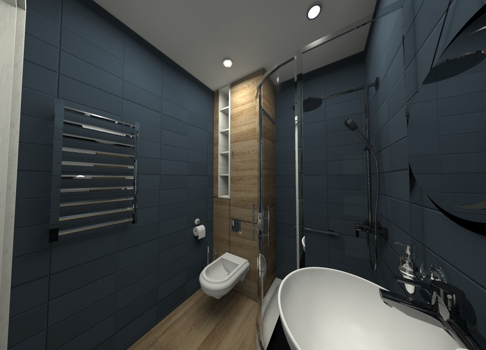 Квартира — студия в Девяткино. Скандинаский стиль. Студия Дизайна интерьера Tsvetdesign. Дизайнер в Санкт-Петербурге