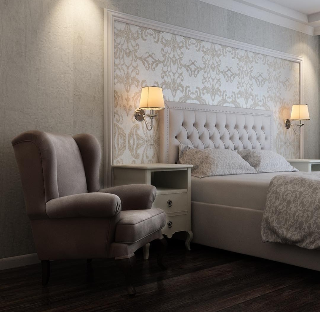 Двухкомнатная квартира стиль неоклассика + скандинавский. Студия Дизайна интерьера Tsvetdesign. Дизайнер в Санкт-Петербурге