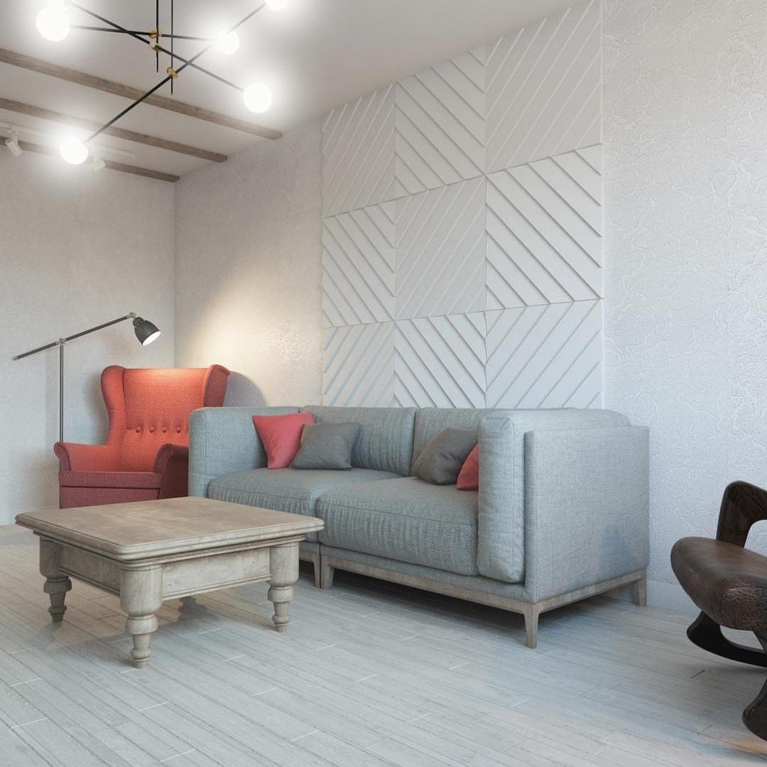 3х комнатная квартира для двух человек. Скандинавский стиль. Студия Дизайна интерьера Tsvetdesign. Дизайнер в Санкт-Петербурге