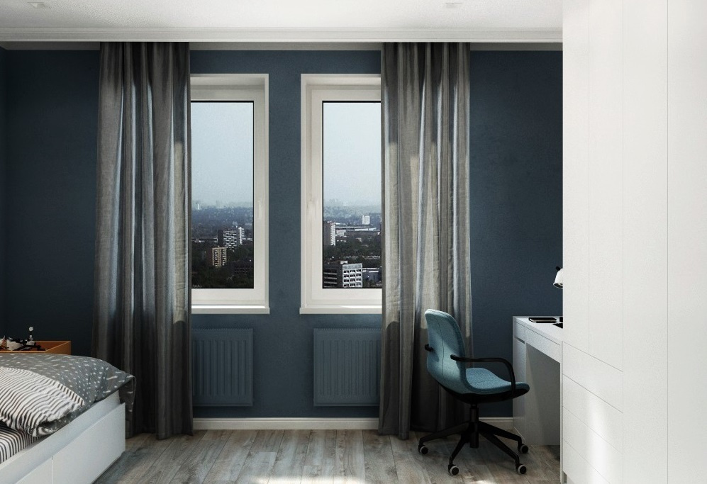 Трехкомнатная квартира в скандинавском стиле. Студия Дизайна интерьера Tsvetdesign. Дизайнер в Санкт-Петербурге