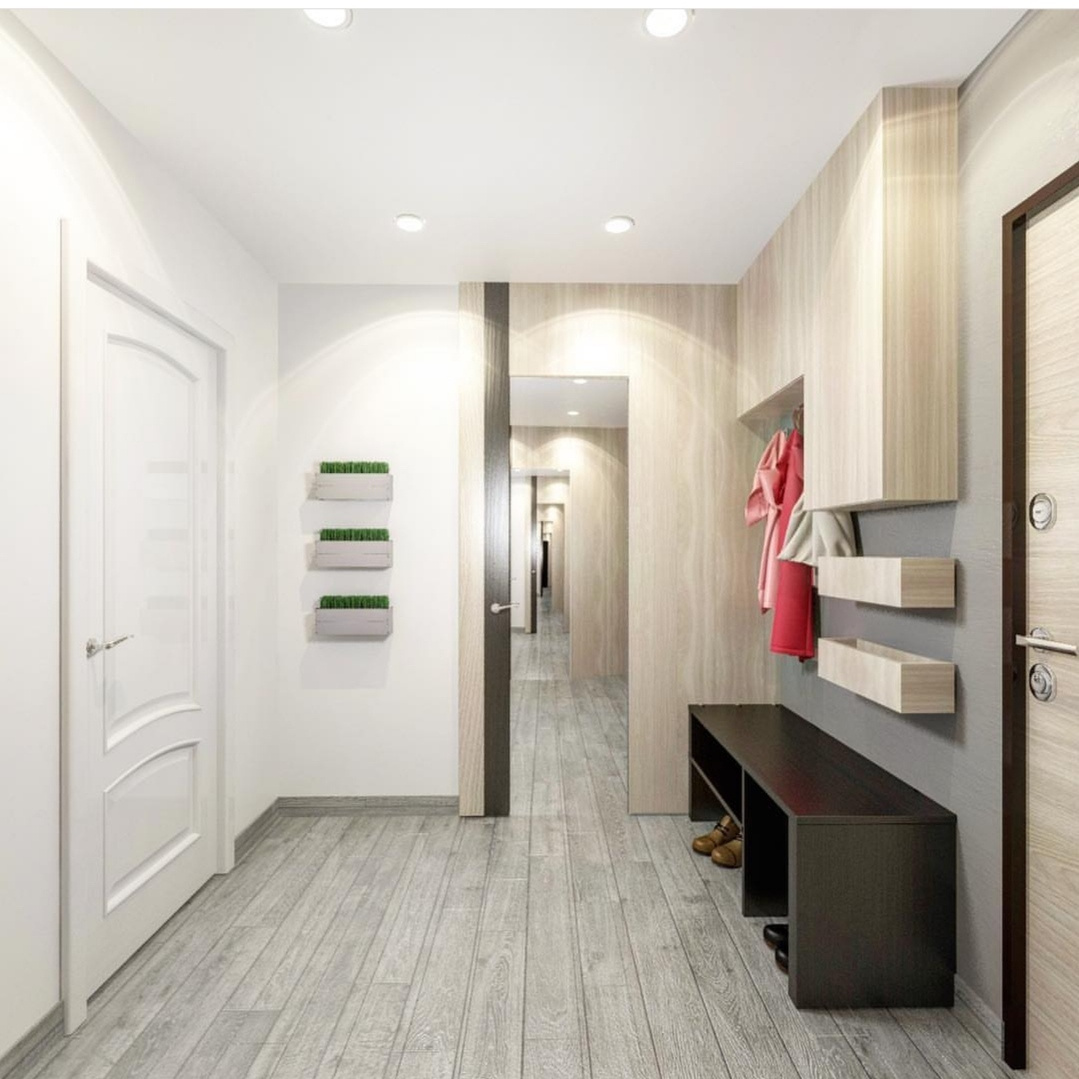 Однокомнатная квартира для студентки. Скандинавский стиль. Студия Дизайна интерьера Tsvetdesign. Дизайнер в Санкт-Петербурге