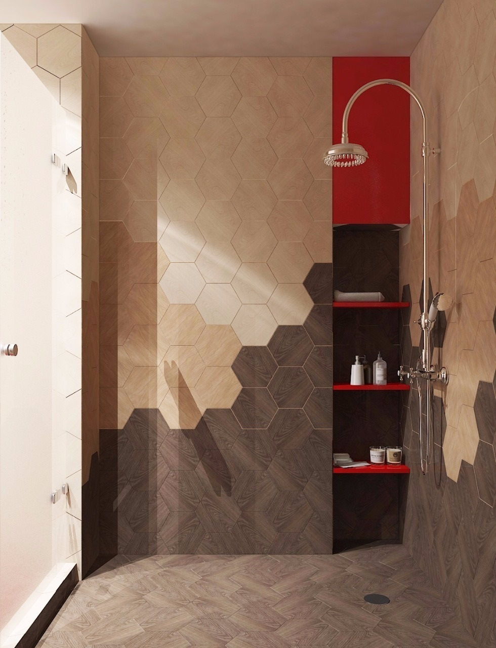 3х комнатная квартира для двух человек. Скандинавский стиль. Студия Дизайна интерьера Tsvetdesign. Дизайнер в Санкт-Петербурге