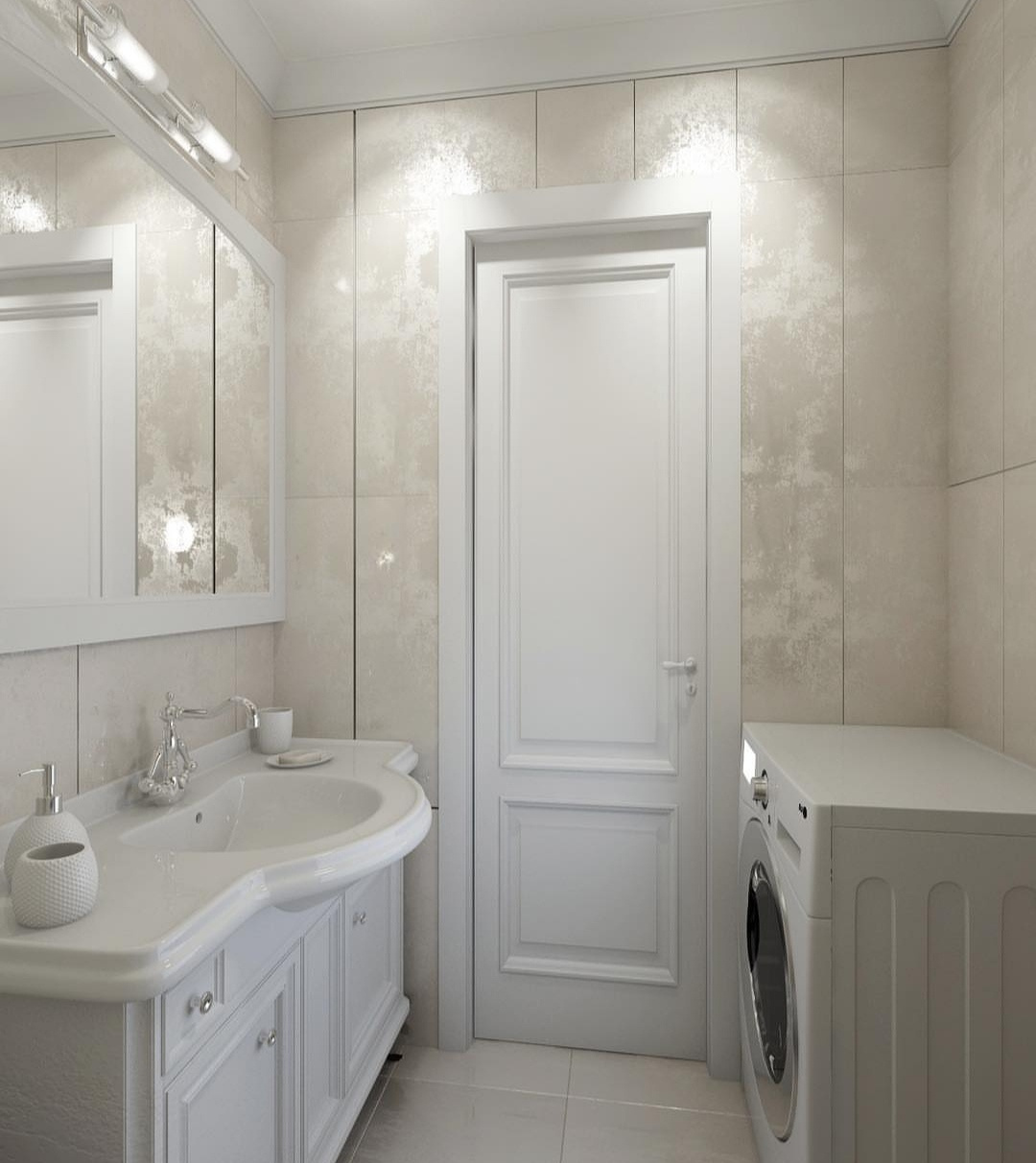 Двухкомнатная квартира стиль неоклассика + скандинавский. Студия Дизайна интерьера Tsvetdesign. Дизайнер в Санкт-Петербурге