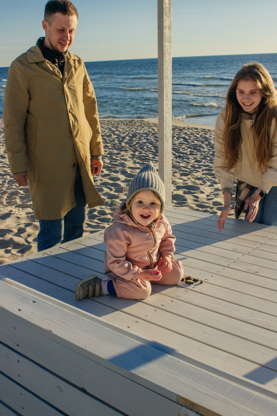 Ксения, Антон и доча Полина. Фотограф Москва