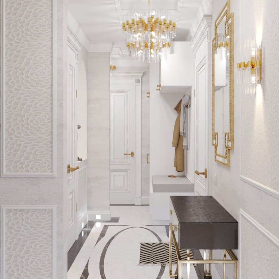 Визуализация прихожей. Главная