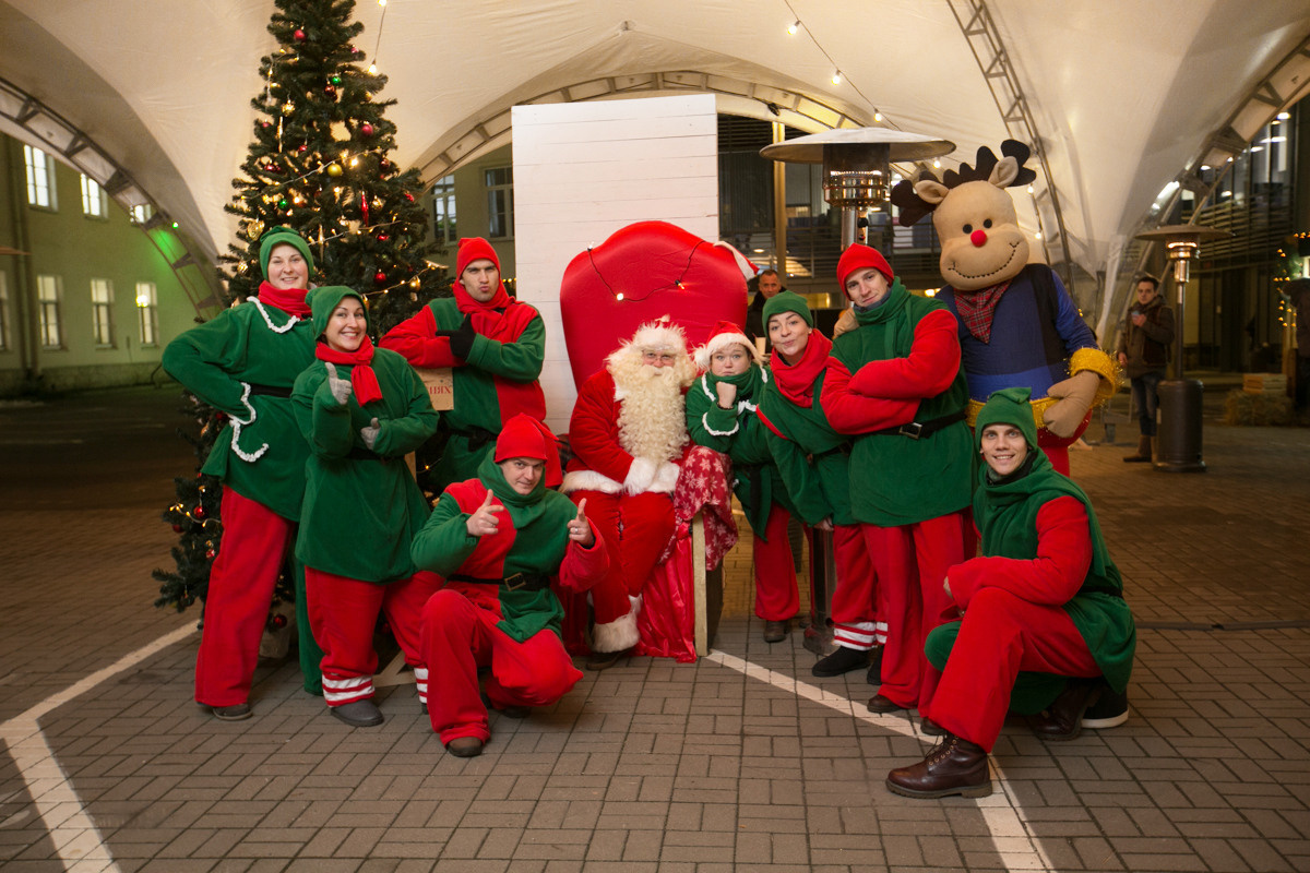 дед мороз и гномы