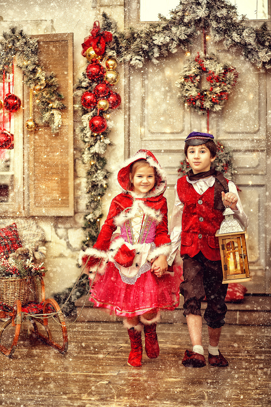 Новогодняя сказка. Семейный, детский фотограф, бизнесконтент, актерское портфолио в Москв