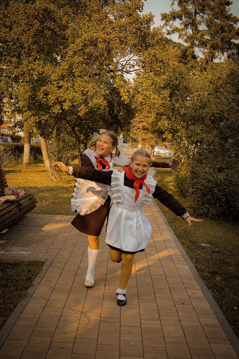 Пионерки. Фотограф Людмила Панюхина г. Нижний Новгород