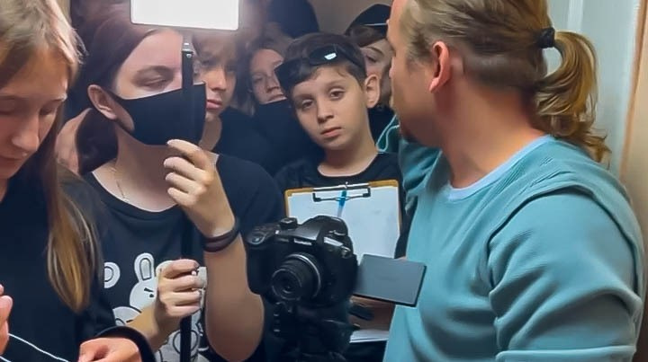 Съемки. Киношкола SCAZGARD