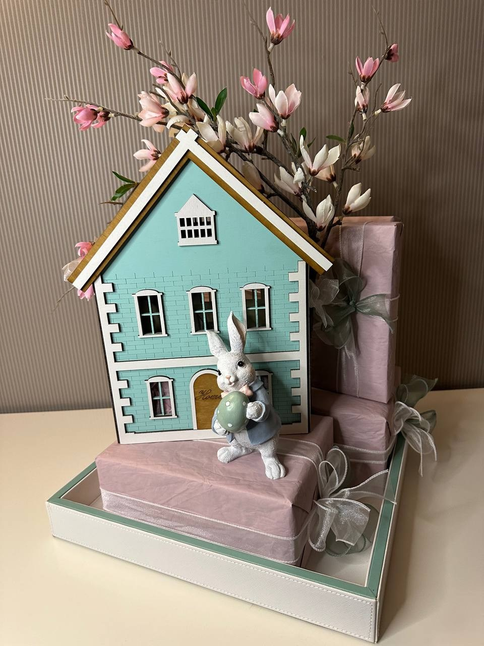 Пасхальная композиция. Студия подарочных наборов «Владия»