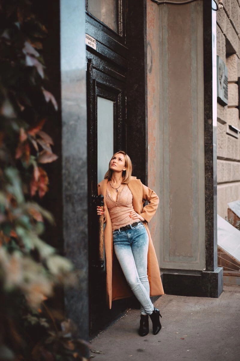 Улица & природа. Модель Москва каталожная и творческая съемка Anna Antlers