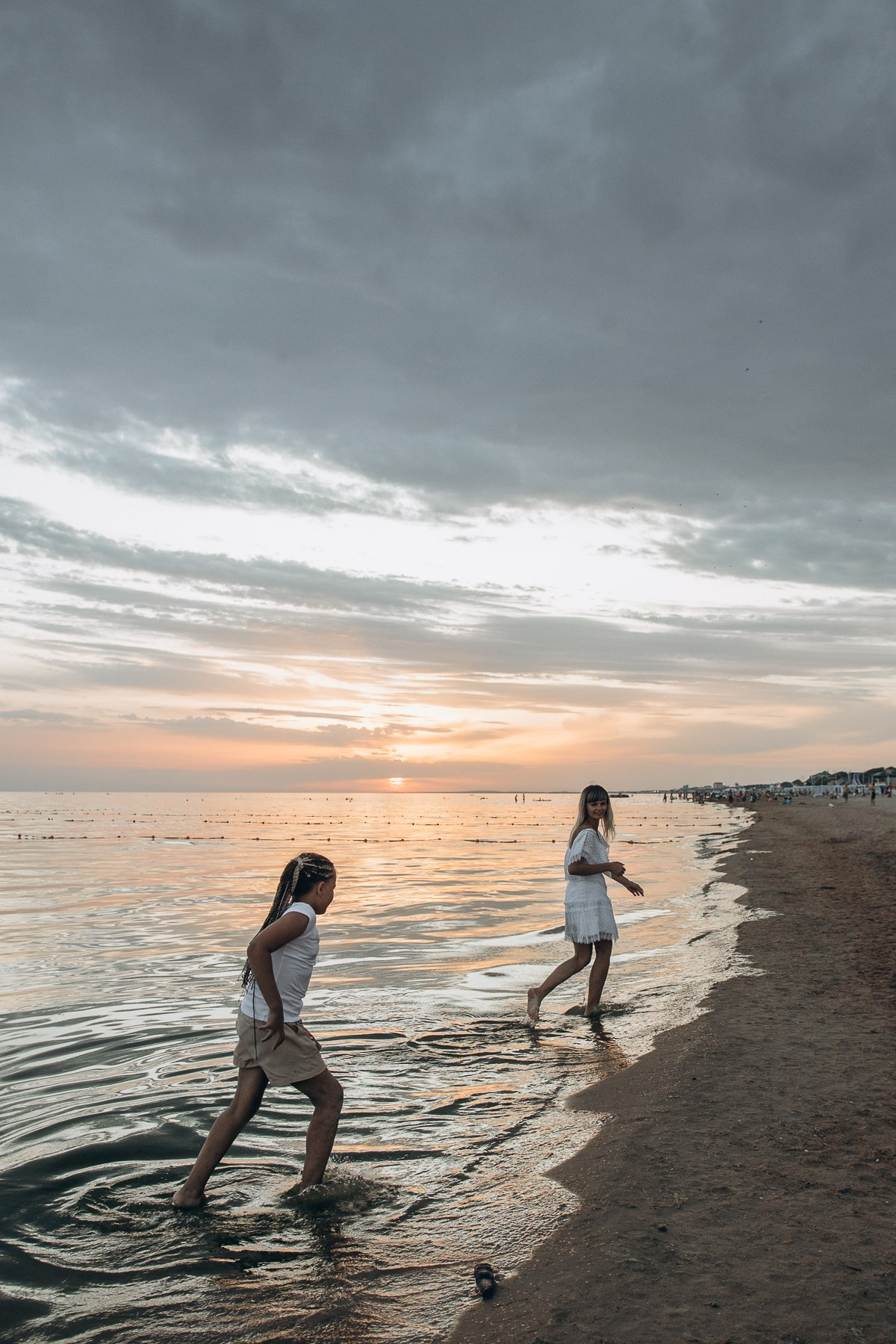 Наташа, Степан, Вика и Максим — на память о синем море и теплом песке. Семейный фотограф Новороссийск, Анапа, Геленджик — Юлия Давыдова