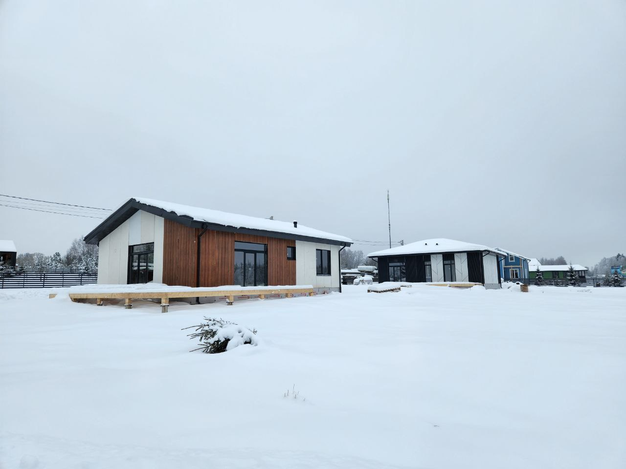 Микеле 80, Московская Обрасть, МО Истра, д. Матвейково, КП Рижский парк. БыстроДом — капитальный дом за 7 дней!