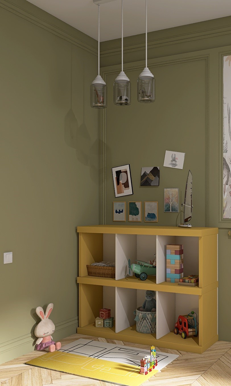 Дизайн-проект в старом фонде. Главная