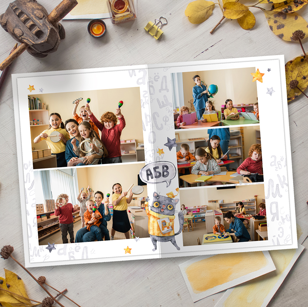Фотоальбомы для детских садов. Семейный фотограф в Краснодаре