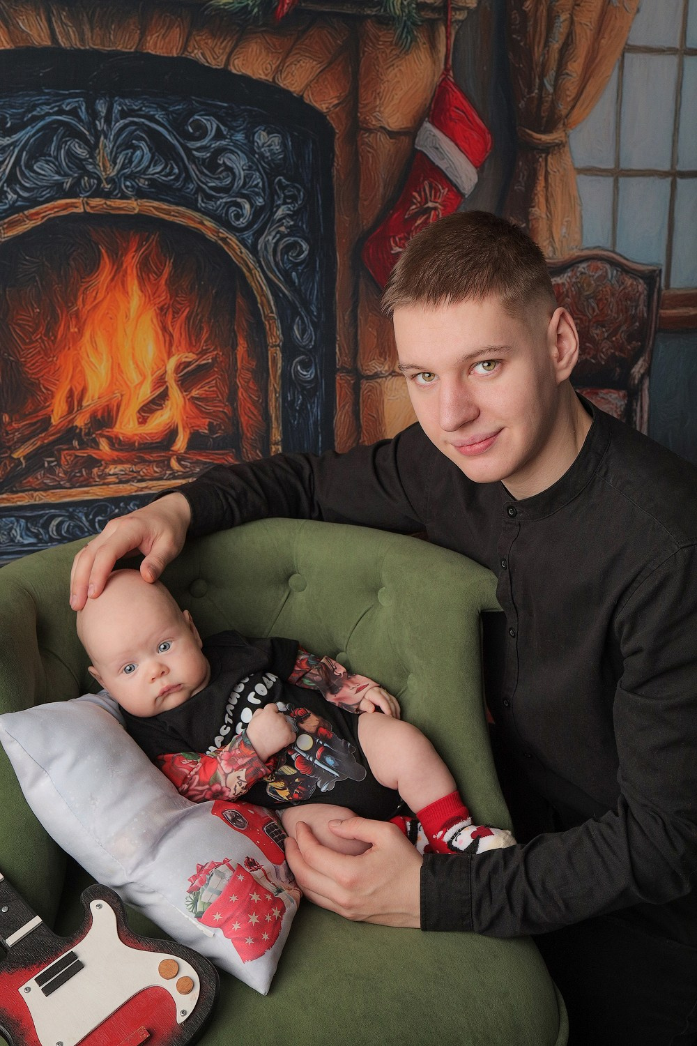 Алексей — Первый год!. Фотограф новорожденных в Новокузнецке Анна Горошникова