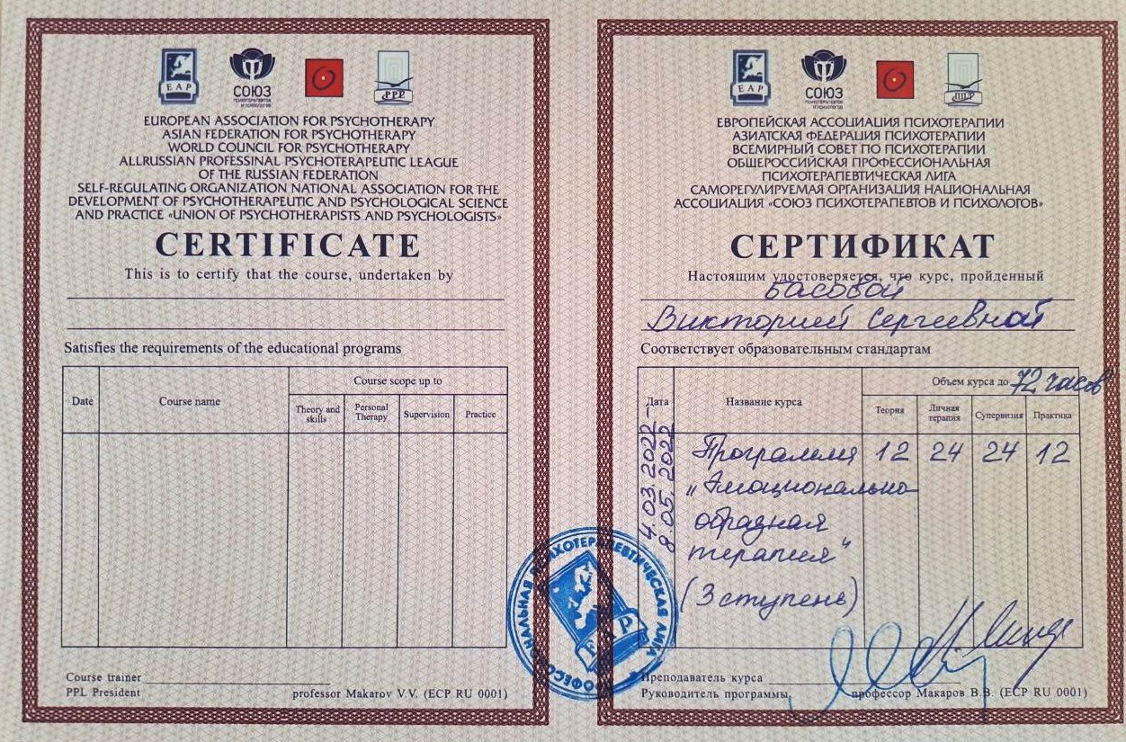 Образование Басова. Max Matvich and Victoria Basova are professionals in their field