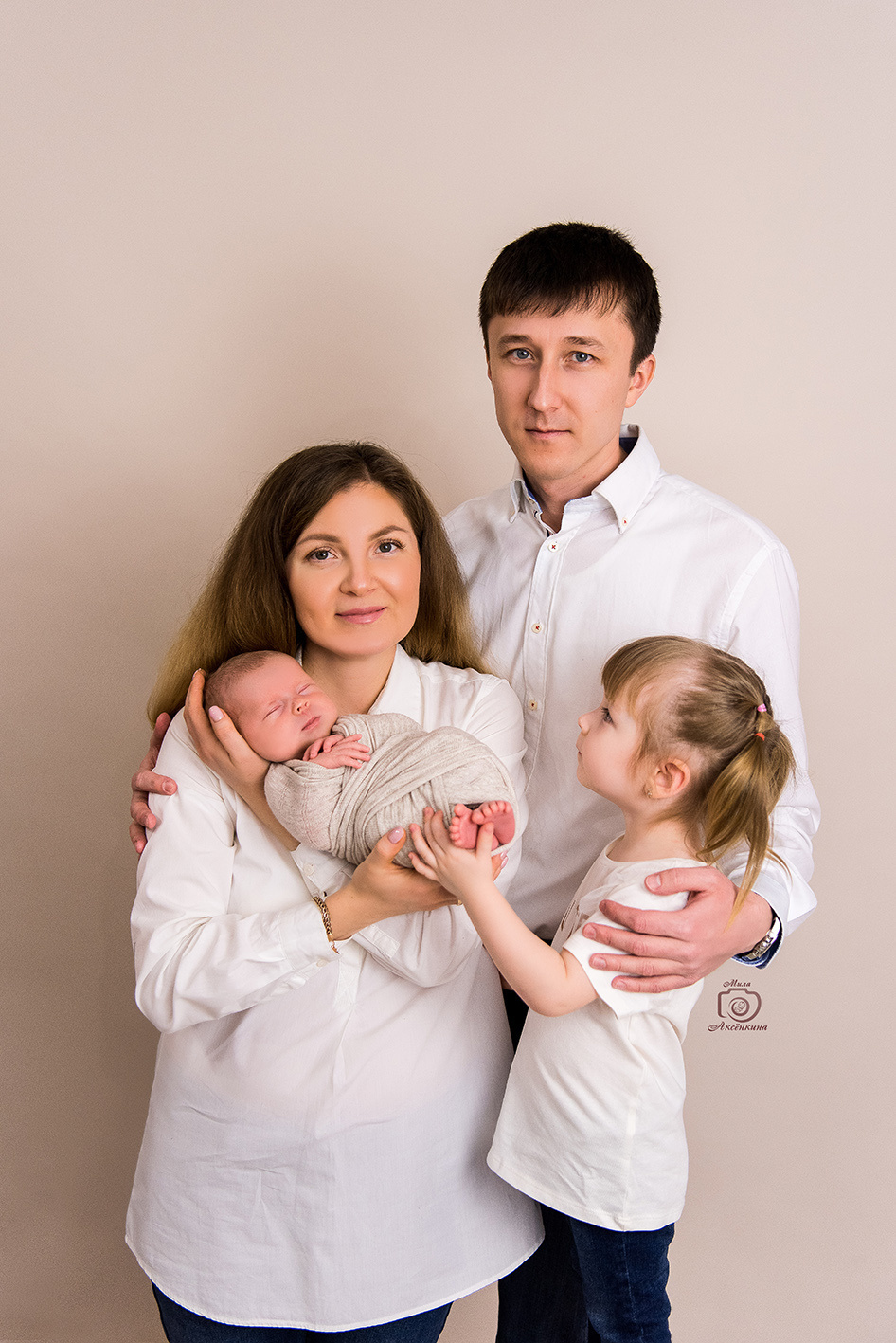 Портфолио новорожденных. Фотограф в Нефтеюганске Мила Аксёнкина