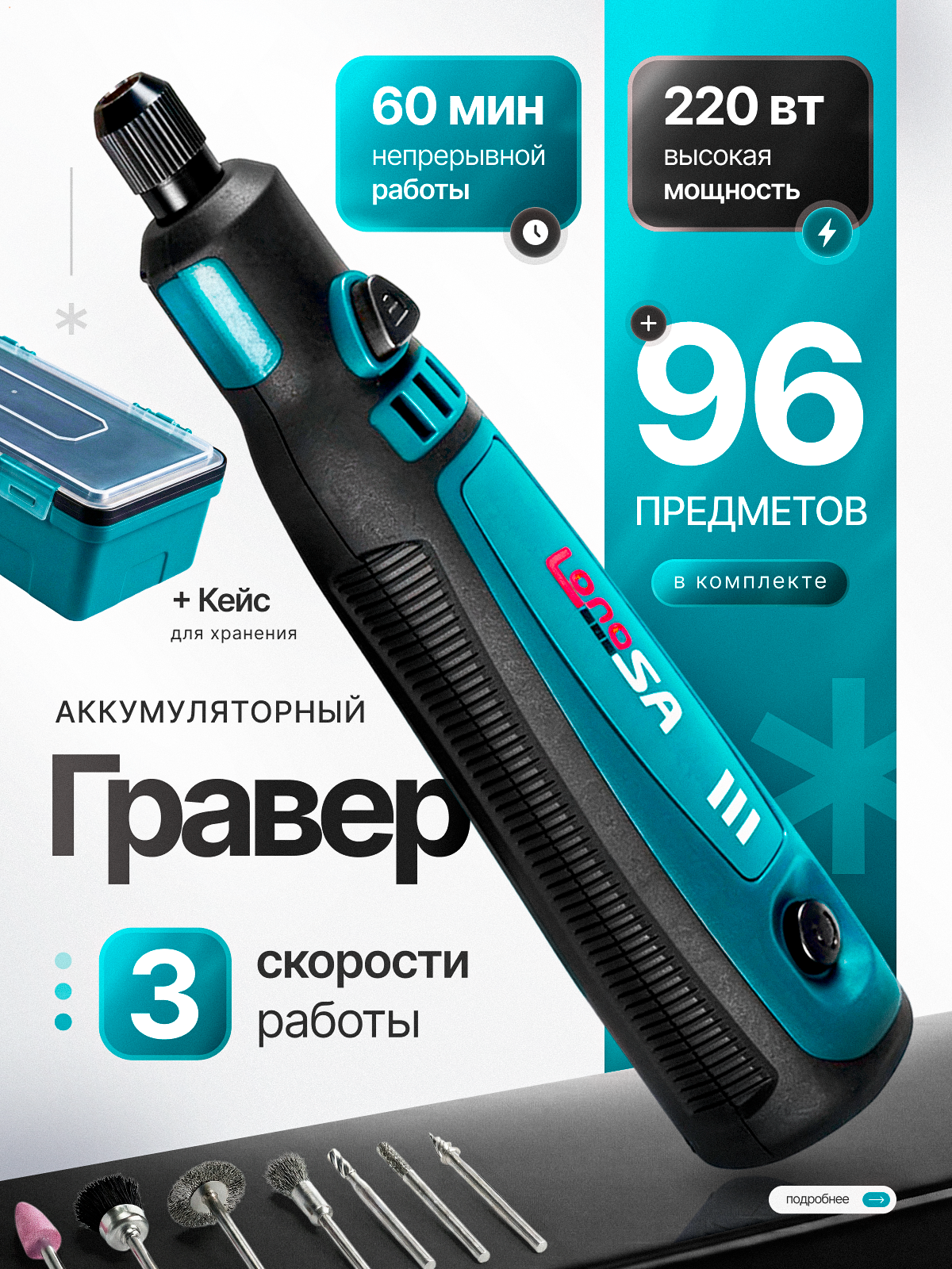 Гравер / тест CTR. Инфографика для маркетплейсов — khdesign_wb