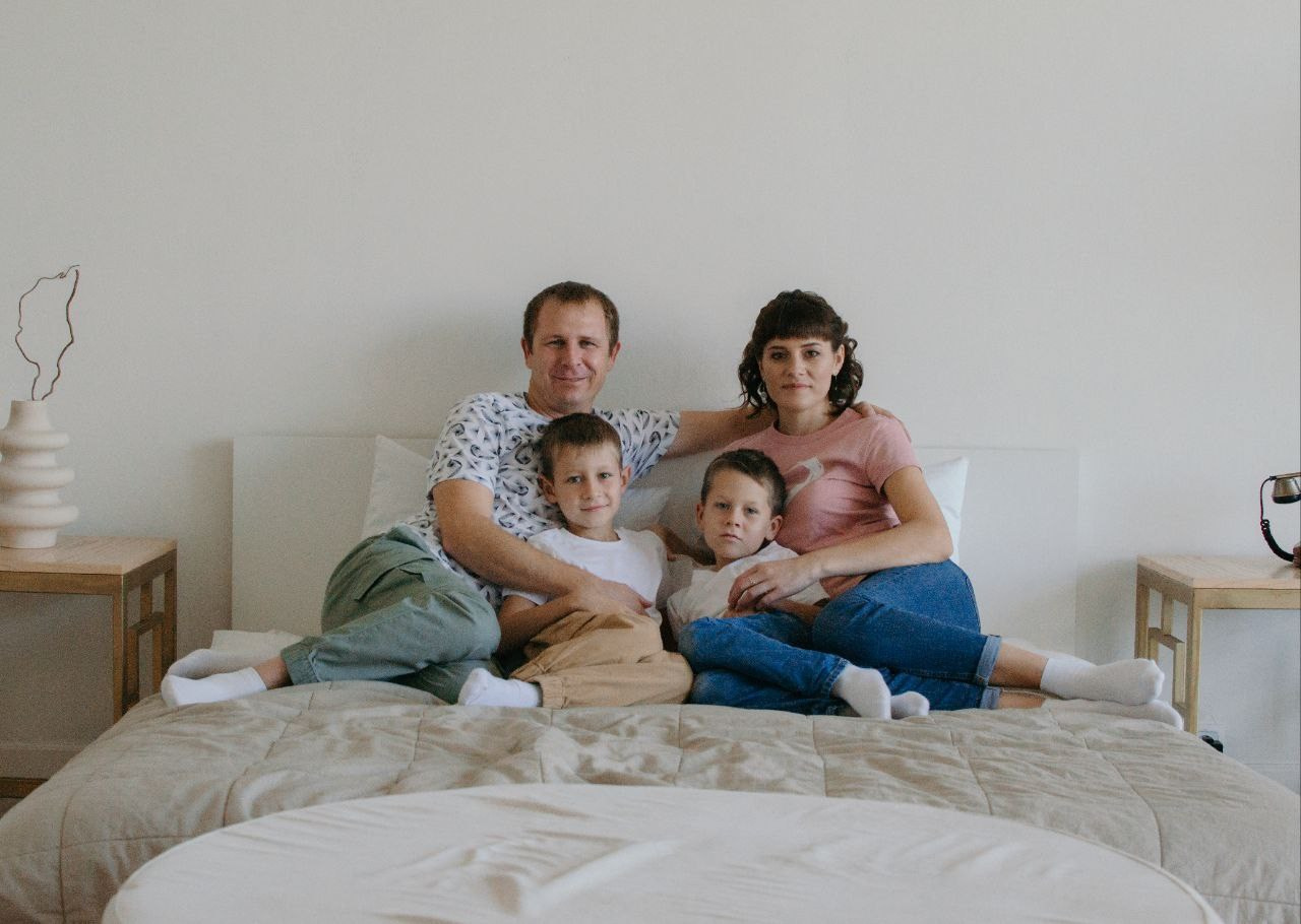 Студийные семейные съемки. Семейный фотограф в Новосибирске Юрк Виктория