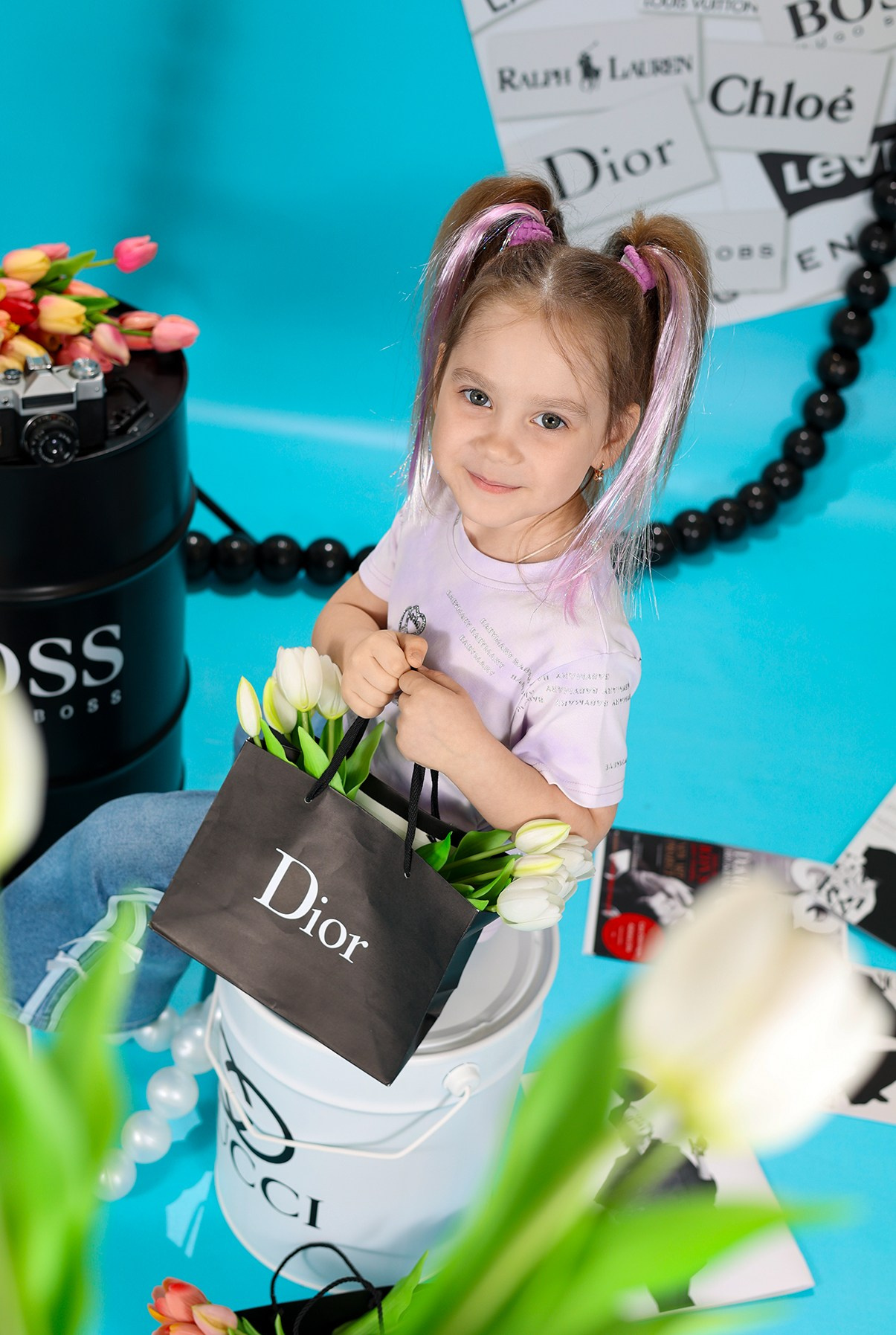 На стиле ФЭШН. Выпускные альбомы в Иваново в детский сад и школу. Александр и Светлана Янкины