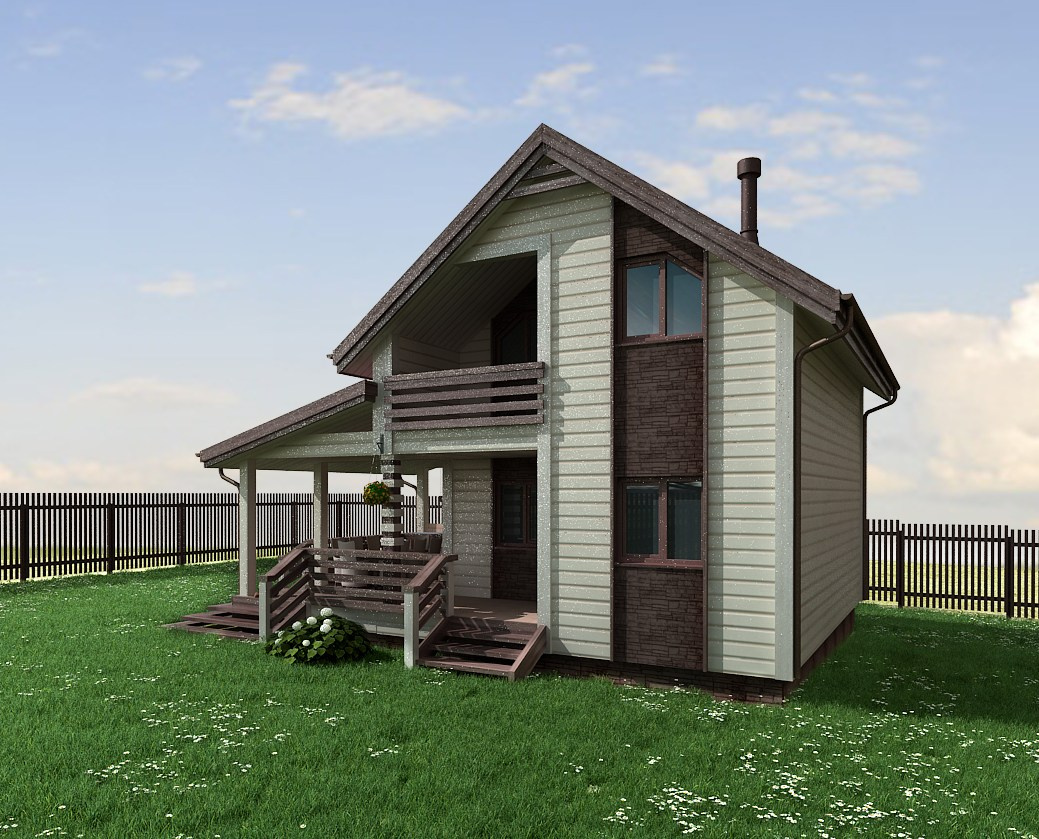 Дом в п. Ромашки. Дизайнер в Санкт-Петербурге Дмитрий Цыбулько