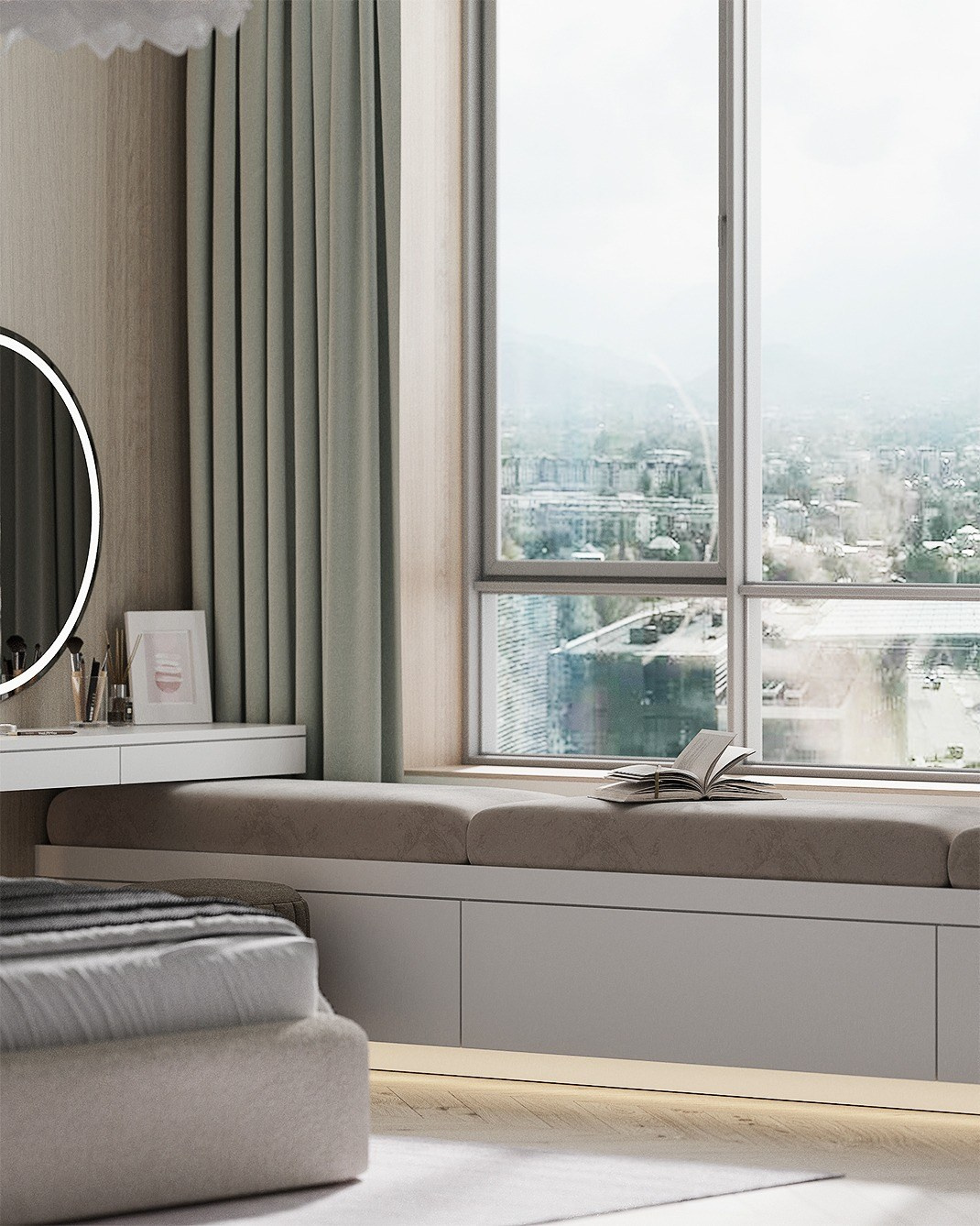 ЖК «Аль-Фараби 27», 93 м². Room Design Studio