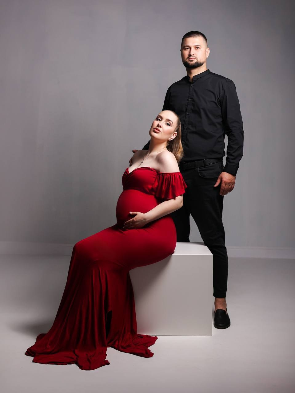 Фотосессия в красном стиле. Фотограф ANNA GEREIHAN
