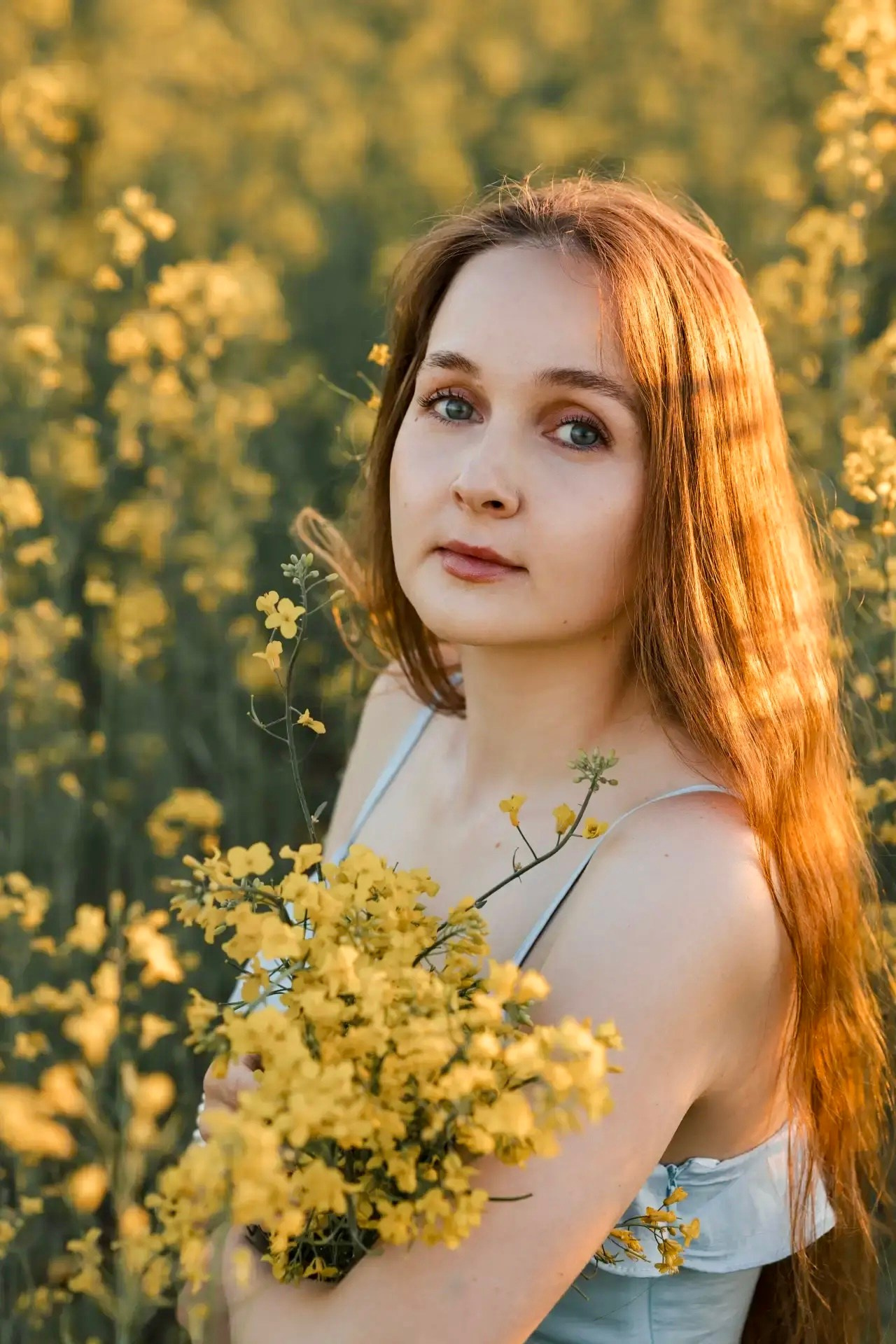 Рапсовые поля. Семейный и женский фотограф во Владимире Анастасия Грушина