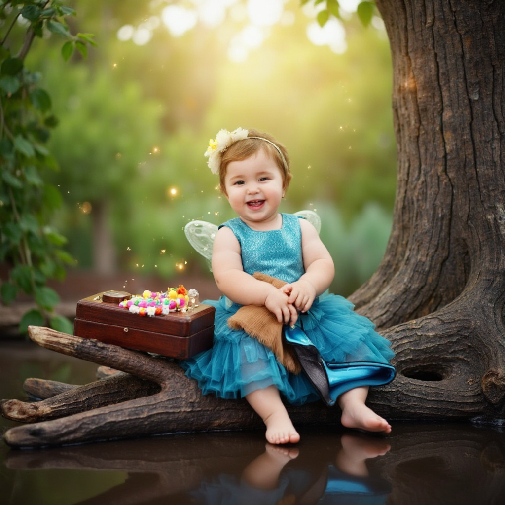 Фотосессия в Сказочном Лесу. Детская Фотостудия ГОДОВАСИКИ в Санкт-Петербурге фотосесия на годик