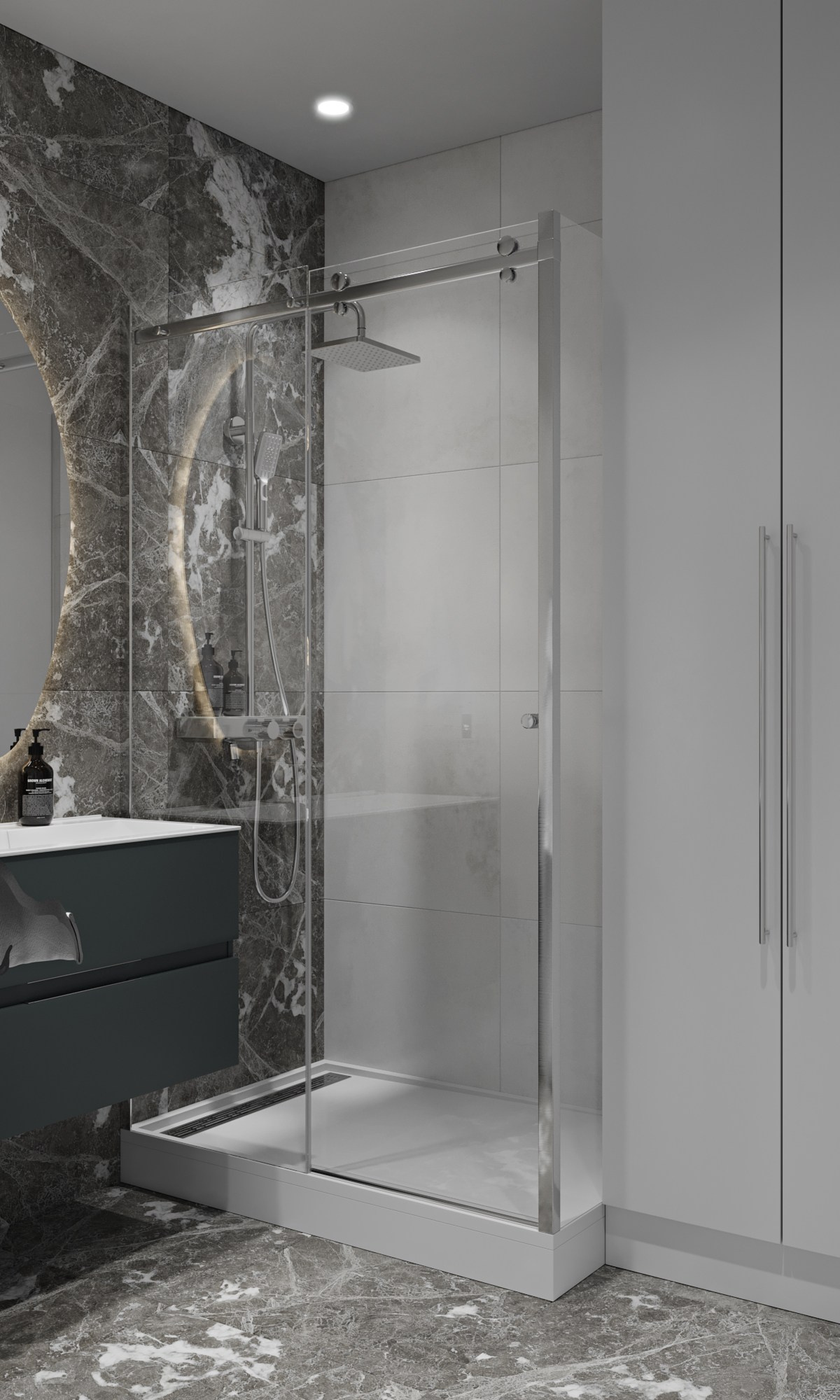 «Черно-белая история». Студия интерьерной визуализации «ЛИНИИ»