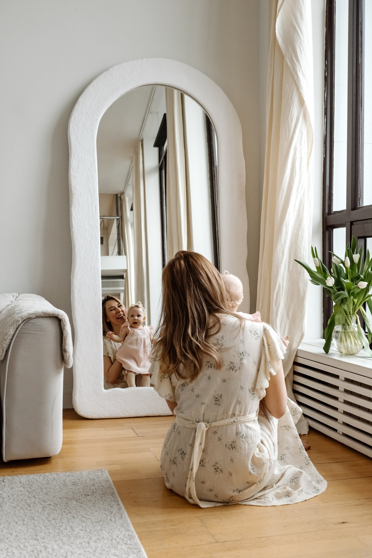 Семейная фотосессия с тюльпанами. Свадебный и семейный фотограф в Санкт-Петербурге Елена Худякова